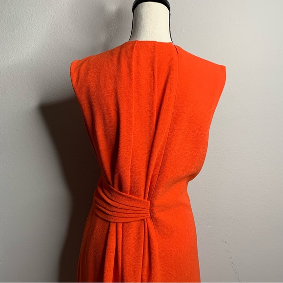 Whistles Marisa Draped Asymmetrical Dress - Picture 9 of 13